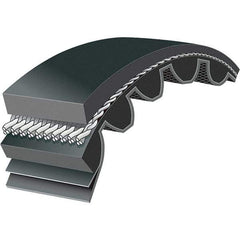 Bando - Section 8M, 20mm Wide, 1,120mm Outside Length, Timing Belt - Neoprene Rubber, Black, Series 8M - Benchmark Tooling