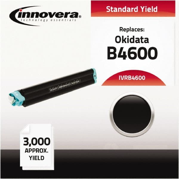 innovera - Black Toner Cartridge - Use with Oki B440, B440N, B4600, B4600N - Benchmark Tooling