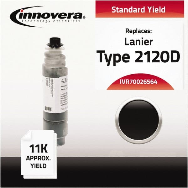 innovera - Black Toner Cartridge - Use with Ricoh Aficio 1022, 1027 (Type 2120D) - Benchmark Tooling