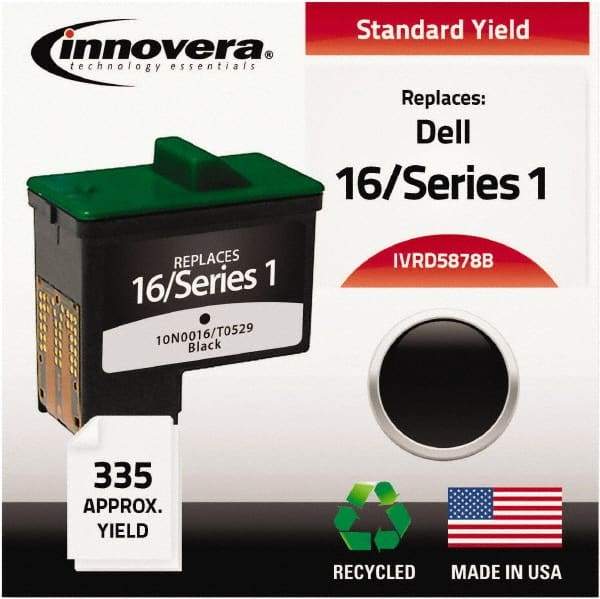 innovera - Black Inkjet Printer Cartridge - Use with Dell 720, A920MFP ( 1) - Benchmark Tooling