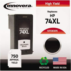 innovera - Black Inkjet Printer Cartridge - Use with HP Deskjet D4260, D4360, Officejet J5750, J5780, J6480, Photosmart C4240, C4250, C4280, C4350, C4380, C4385, C4480, C4580, C5240, C5250, C5280, C5580, D5345, D5360 - Benchmark Tooling