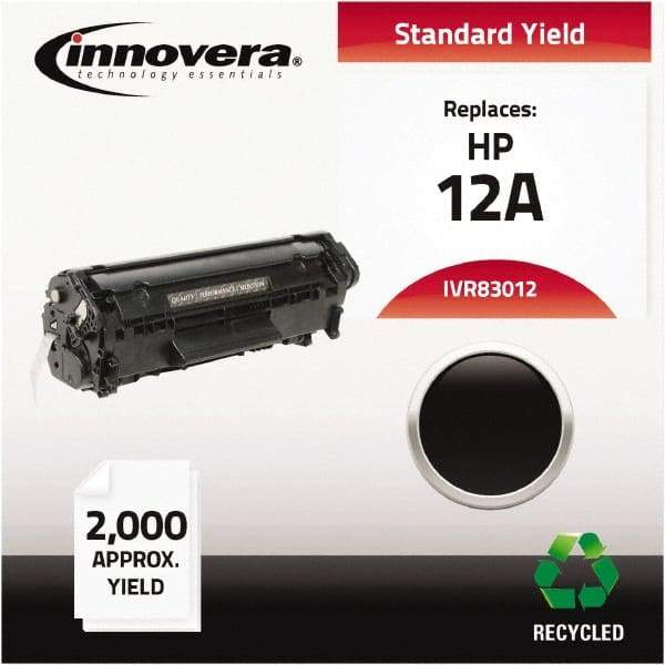 innovera - Black Toner Cartridge - Use with HP LaserJet 1010, 1012, 1015, 1018, 1020, 1022, 3015, 3020, 3030, 3050, 3052, 3055, M1319Fmfp - Benchmark Tooling