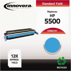 innovera - Cyan Toner Cartridge - Use with HP LaserJet 5500, 5550 - Benchmark Tooling