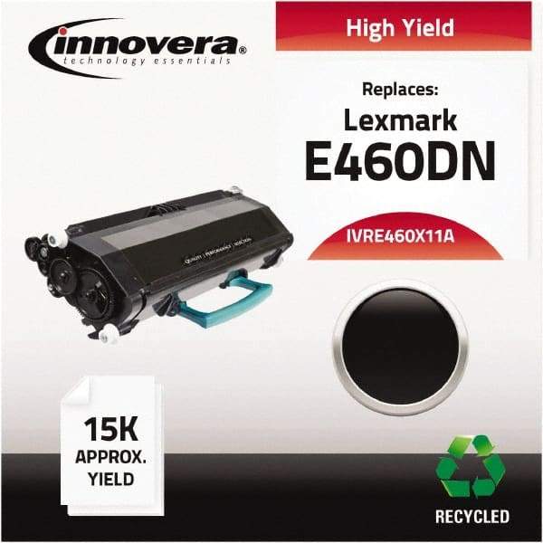 innovera - Black Toner Cartridge - Use with Lexmark E460dn, E460dw, E462DTN, X463DE, X464DE, X466DE - Benchmark Tooling
