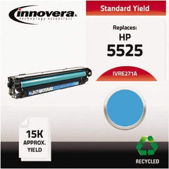 innovera - Cyan Toner Cartridge - Use with HP Color LaserJet Enterprise CP5520, CP5525n, CP5525dn, CP5525xh - Benchmark Tooling