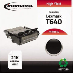 innovera - Black Toner Cartridge - Use with Lexmark T640, T640DN, T640DTN, T640N, T640TN, T642, T642DTN, T642N, T642TN, T644, T644DTN, T644N, T644TN, X642E, X644E, X646E - Benchmark Tooling