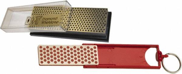 DMT - 6" Long x 2" Wide x 3/4" Thick, Diam ond Sharpening Stone - Rectangle, 220 Grit, Extra Coarse Grade - Benchmark Tooling