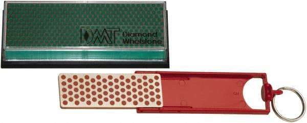 DMT - 6" Long x 2" Wide x 3/4" Thick, Diam ond Sharpening Stone - Rectangle, 1200 Grit, Extra Fine Grade - Benchmark Tooling