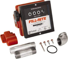 Tuthill - 1" Mechanical Fuel Meter Repair Part - Contains 4 Digit (Gal) Meter, For Use with Pump - FR4210G, FR4410G, FR4204G, FR4210GB, FR4210BGFQ - Benchmark Tooling