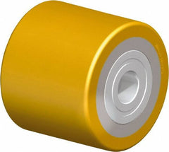 Blickle - 2-3/4" Wide x 3.23" High x 3" Deep Hand Truck Roller - 1,122 Lb Load Capacity - Benchmark Tooling