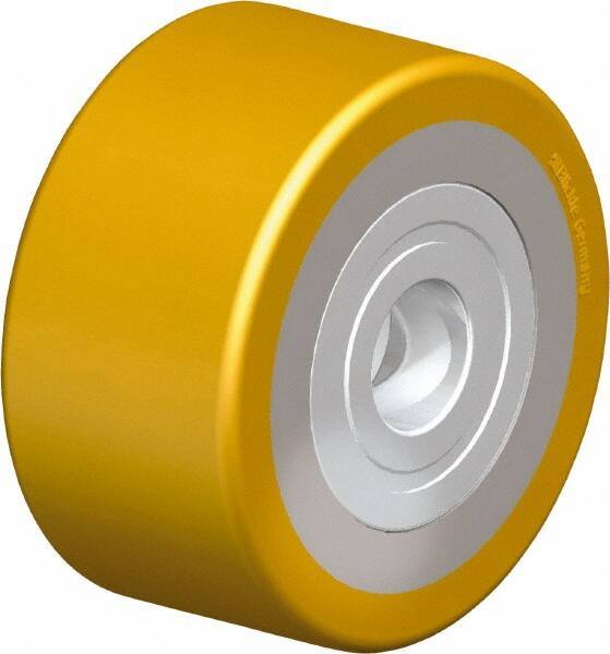 Blickle - 1-5/32" Wide x 3.15" High x 3" Deep Hand Truck Roller - 616 Lb Load Capacity - Benchmark Tooling