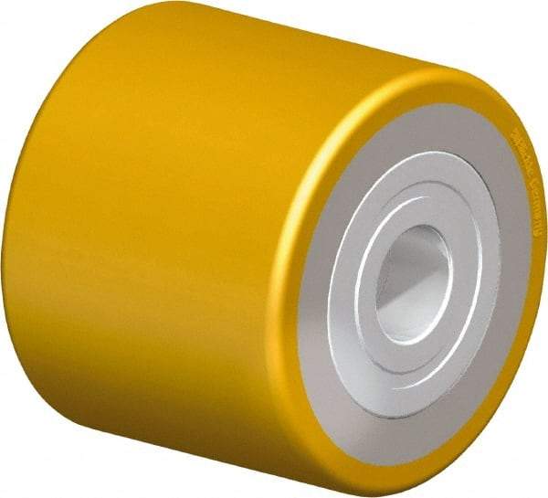 Blickle - 2-7/16" Wide x 2.95" High x 3" Deep Hand Truck Roller - 902 Lb Load Capacity - Benchmark Tooling