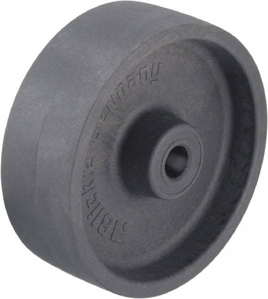 Blickle - 4 Inch Diameter x 1-1/2 Inch Wide, Heat-Resistant Nylon Caster Wheel - 550 Lb. Capacity, 1/2 Inch Axle Diameter, Plain Bore Bearing - Benchmark Tooling