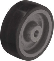 Blickle - 4 Inch Diameter x 1-37/64 Inch Wide, Heat-Resistant Silicone Rubber Caster Wheel - 220 Lb. Capacity, 1/2 Inch Axle Diameter, Plain Bore Bearing - Benchmark Tooling