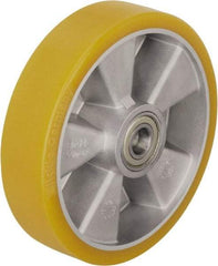 Blickle - 6-1/2 Inch Diameter x 1-31/32 Inch Wide, Polyurethane-Elastomer Blickle Extrathane Caster Wheel - 1,210 Lb. Capacity, 25/32 Inch Axle Diameter, Ball Bearing - Benchmark Tooling