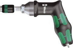 Wera - 1 Piece, 4 to 8.8 N/m, Adjustable Torque Limiting Screwdriver - 0.025" Drive - Benchmark Tooling