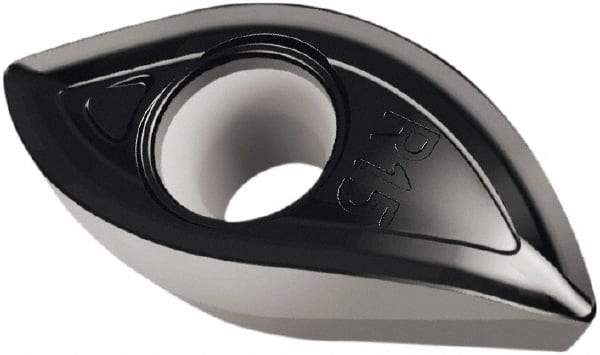 Walter - XDMT16T3095 F55 Grade WSP45S Carbide Milling Insert - TiAlN/Al2O3 Finish, 0.147" Thick, 3/8" Corner Radius - Benchmark Tooling