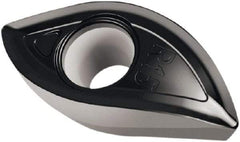 Walter - XDMT16T3095 F55 Grade WSP45S Carbide Milling Insert - TiAlN/Al2O3 Finish, 0.147" Thick, 3/8" Corner Radius - Benchmark Tooling