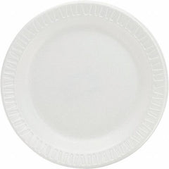 DART - Foam Dinnerware Plates, 6" - White - Benchmark Tooling