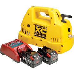 Enerpac - Power Hydraulic Pumps & Jacks Type: Hydraulic Pressure Rating (psi): 10000 - Benchmark Tooling