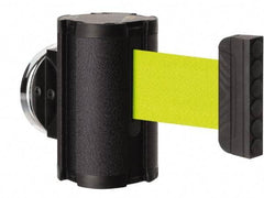 Lavi Industries - 3-1/2" High x 2-1/2" Long x 2-1/2" Wide Magnetic Wall Mount Barrier - Aluminum, Powdercoat Finish, Black, Use with Magnetic Wall Mount Barriers - Benchmark Tooling