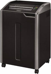 FELLOWES - 5/32 x 1-3/8" Strip, 30 Sheet Cross Cut Automatic Shredder - 20" Long x 25" Wide x 37-1/4" High, Level 4 Security, 35 Gal Wastebasket - Benchmark Tooling