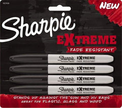 Sharpie - Black Permanent Marker - Fine Felt Tip, AP Nontoxic Ink - Benchmark Tooling