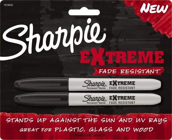 Sharpie - Black Permanent Marker - Fine Felt Tip, AP Nontoxic Ink - Benchmark Tooling