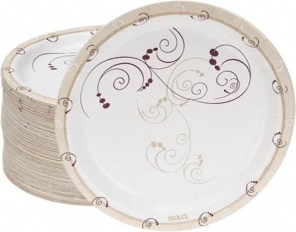 Solo - Solo Polycoated Paper Plates, 6" - Symphony Design - Benchmark Tooling