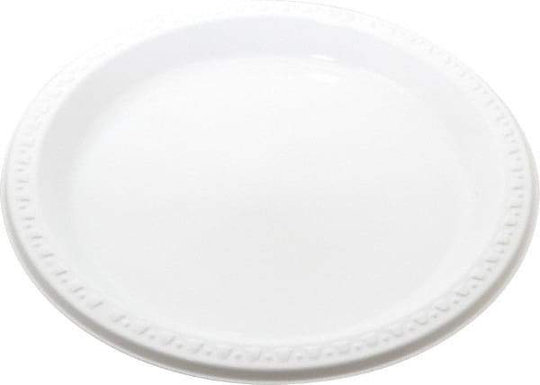 Tablemate Products - Plastic Plates, 9" - White - Benchmark Tooling