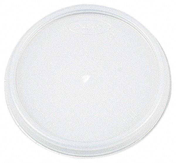 DART - Dart Lids for 8 oz Hot/Cold Foam Cups, Vented - White - Benchmark Tooling