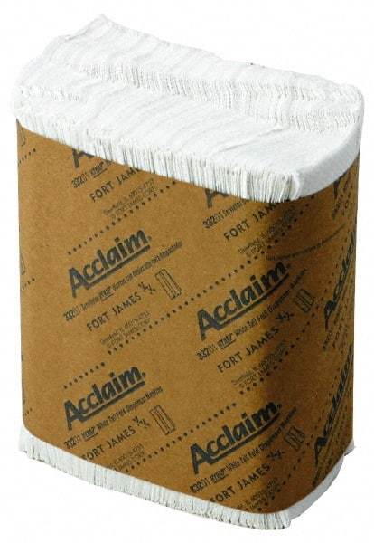 Georgia Pacific - 10,000 Piece, 13-1/2" Long x 7" Wide, Tall Fold Dispenser Paper Napkins - 1 Ply, White - Benchmark Tooling