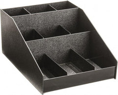 Vertiflex Products - Horizontal Organizer - 12 x 16 x 7-1/2 Inch, Black, For Use with Condiments - Benchmark Tooling