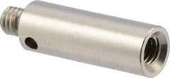 Renishaw - M4 Female and Male Connection, 0.2756 Inch Stem Diameter, Stainless Steel, CMM Stylus Extension - 0.7874 Inch Overall Length, For Use with M4 Threaded Stylus Range - Benchmark Tooling