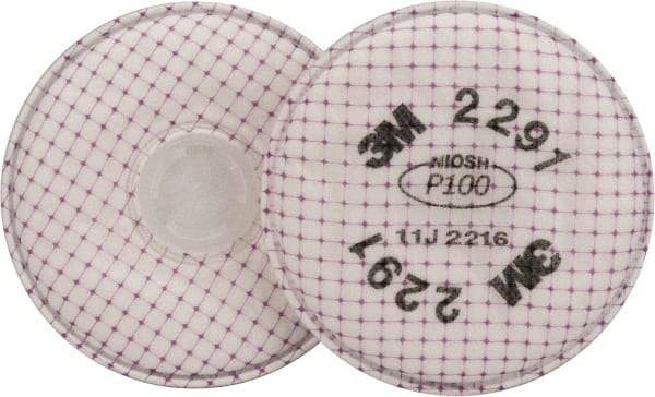 3M - Magenta P100 Filter - Protects Against Particulates, Series 2000 - Benchmark Tooling