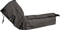 HexArmor - Size 3XL, Black SuperFabric Sleeve - 19" Long Sleeve, Hook & Loop, Made with Thumb Hole - Benchmark Tooling