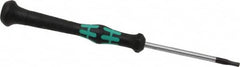 Wera - 7/64" Precision Miniature Hex Driver - 2-3/8" Bade Length, Ergonomic with Spinning Cap Handle, 2-3/8" OAL - Benchmark Tooling