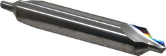 Hertel - #5 Plain Cut 82° Incl Angle Solid Carbide Combo Drill & Countersink - Benchmark Tooling