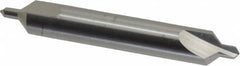 Hertel - #4 Plain Cut 90° Incl Angle Solid Carbide Combo Drill & Countersink - Benchmark Tooling