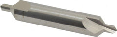 Hertel - #5 Plain Cut 90° Incl Angle Solid Carbide Combo Drill & Countersink - Benchmark Tooling