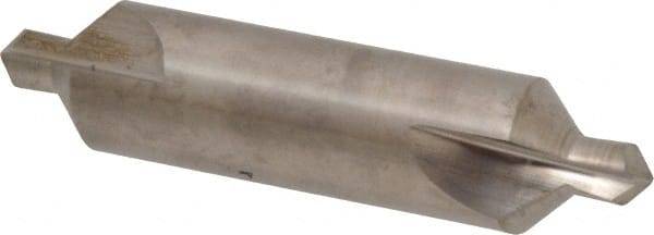 Hertel - #8 Plain Cut 90° Incl Angle Solid Carbide Combo Drill & Countersink - Benchmark Tooling