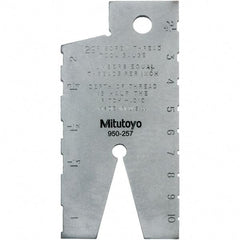 Mitutoyo - Screw Checkers Thread Type: Acme Minimum Threads per Inch: 1 - Benchmark Tooling