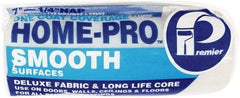 Premier Paint Roller - 1/4" Nap, 7" Wide Paint Roller Cover - Smooth Texture, Polyester - Benchmark Tooling