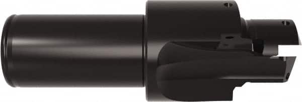 Allied Machine and Engineering - AND10050, MS 33649, SAE AS5202 Standard, 1-1/16-12, 12 Tube Dash Number, 60° Porting Angle, 1.086" Pilot Diam, 1-1/4" Shank Diam, Indexable Spade Blade Insert Porting Tool - 2 Porting Inserts, 5.046" Overall Length - Benchmark Tooling