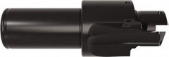 Allied Machine and Engineering - AND10050, MS 33649, SAE AS5202 Standard, 1-1/16-12, 12 Tube Dash Number, 60° Porting Angle, 1.086" Pilot Diam, 1-1/4" Shank Diam, Indexable Spade Blade Insert Porting Tool - 2 Porting Inserts, 5.046" Overall Length - Benchmark Tooling