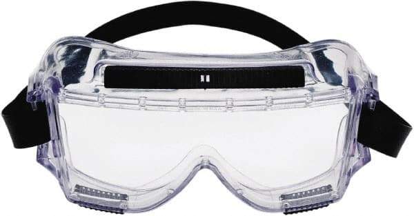 3M - Size Universal, Clear Polycarbonate Anti-Fog Lens, Safety Goggles - Indirect Vent, Clear Polycarbonate Frame, Over the Glass Style - Benchmark Tooling
