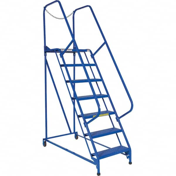 Vestil - Maintenance Ladder - Blue, Use with Ladders Above 32' - Benchmark Tooling