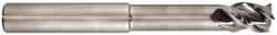 Niagara Cutter - 1", 3 Flute, Single End, Solid Carbide, 0.045" Corner Radius End Mill - 6" OAL, 45° Helix, Right Hand Flute, 1-1/4" LOC, Right Hand Cut, 3-1/2" Extended Reach - Benchmark Tooling