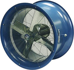 Patterson Fan - 34" Blade, 3 hp, 17,000 CFM, Industrial Circulation Fan - Suspension, 230/460 Volts, 1 Speed - Benchmark Tooling