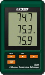 Extech - -58 to 2372°F, Temp Recorder - Benchmark Tooling